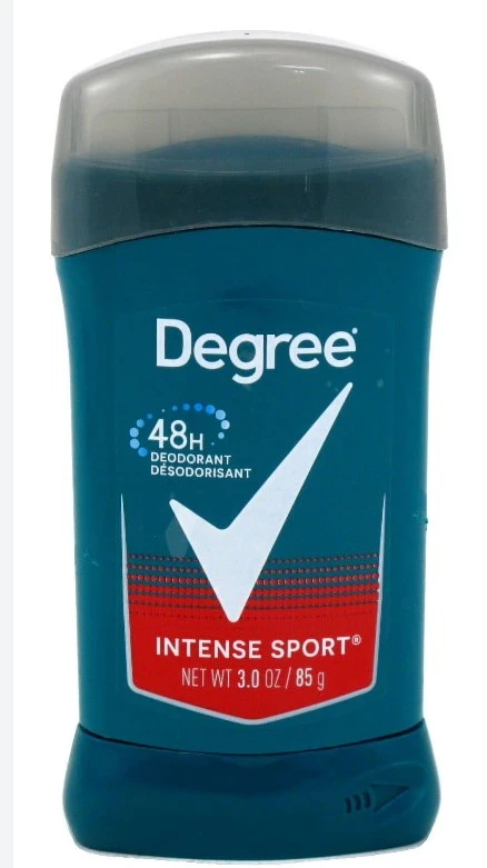 Desodorante en Barra Degree Intense Sport (85g / 3.0oz)'s foto | A la Orden |  BizneCubano