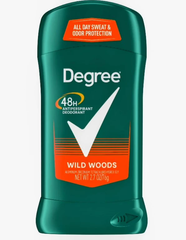Antitranspirante Degree Wild Woods (76 g / 2.7 oz)'s foto | A la Orden |  BizneCubano